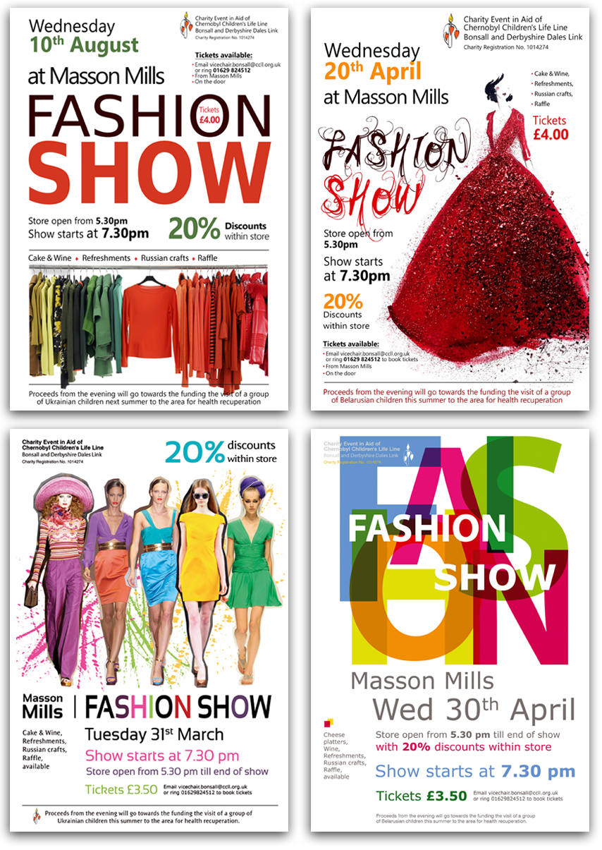 Fashion Show Posters