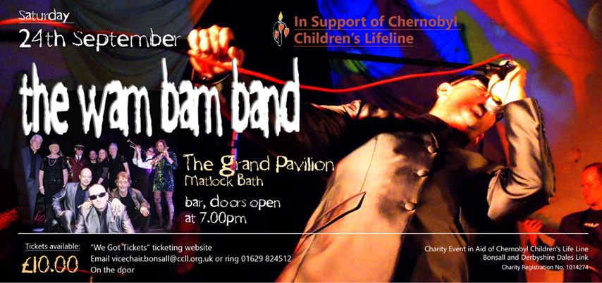 The Wam Bam Band Gig Flier