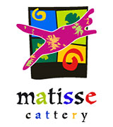 Mattise Cattery Logo and Website Layout