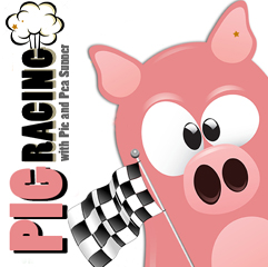 Pig Racing Fundraising Poster