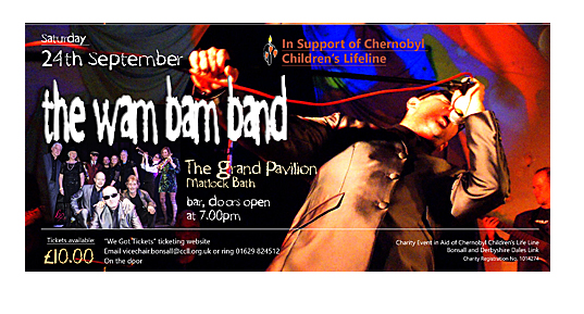 Wam Bam Band Flier